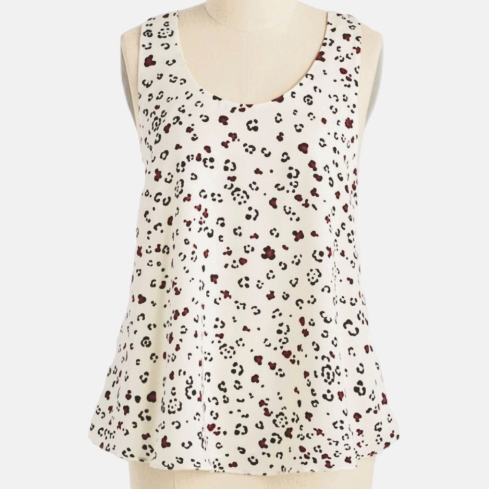 Modcloth Lumière novelty retro vintage top